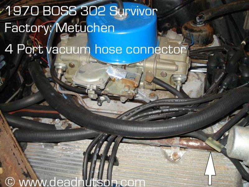 BOSS 302  5 Port  Vacuum Hose Connector