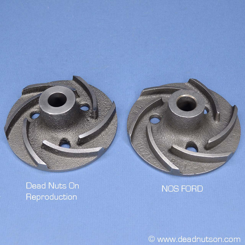 BOSS 302 Cast Iron Water Pump Impeller