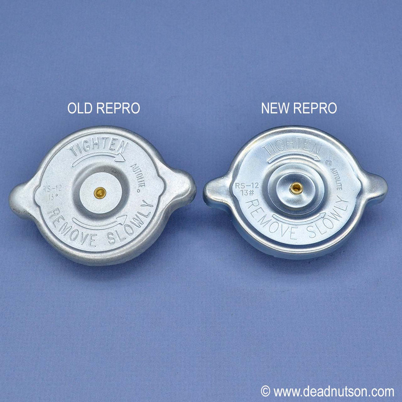 1969-70 Autolite Radiator Cap | Dearborn Plant | NEW REPRO