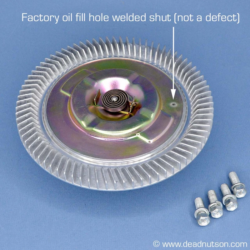 Radiator Fan Clutch C7ZX-A | 1967 Shelby GT350 with AC