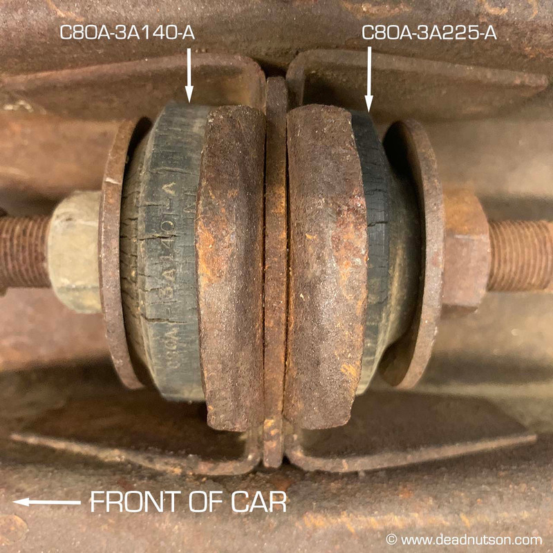 C80A Strut Rod Bushings | Small Suspension