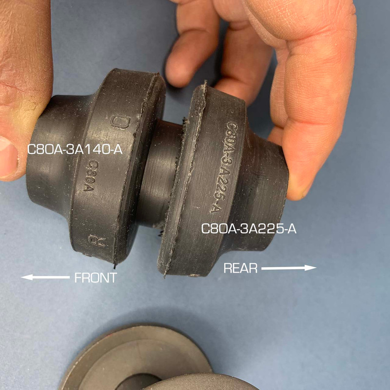C8OZ-3A187-A Strut Rod Bushing & Washer Kit | Small Suspension