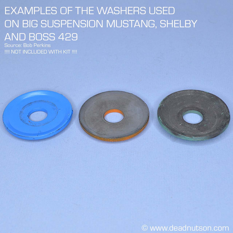 C6OZ-3A187-A Strut Rod Rubber Bushing & Washer Kit