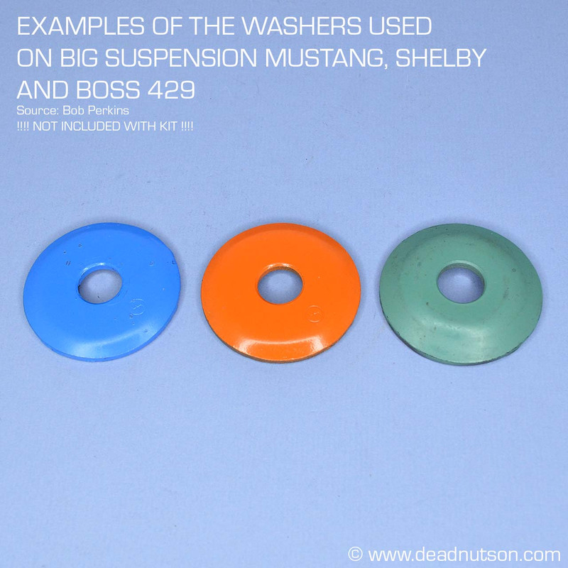 C6OZ-3A187-A Strut Rod Rubber Bushing & Washer Kit