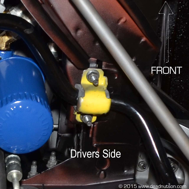 BOSS 429 15/16" Front Sway Bar Brackets