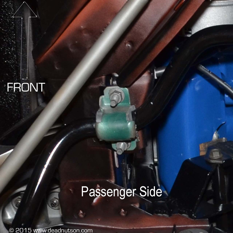 BOSS 429 15/16" Front Sway Bar Brackets