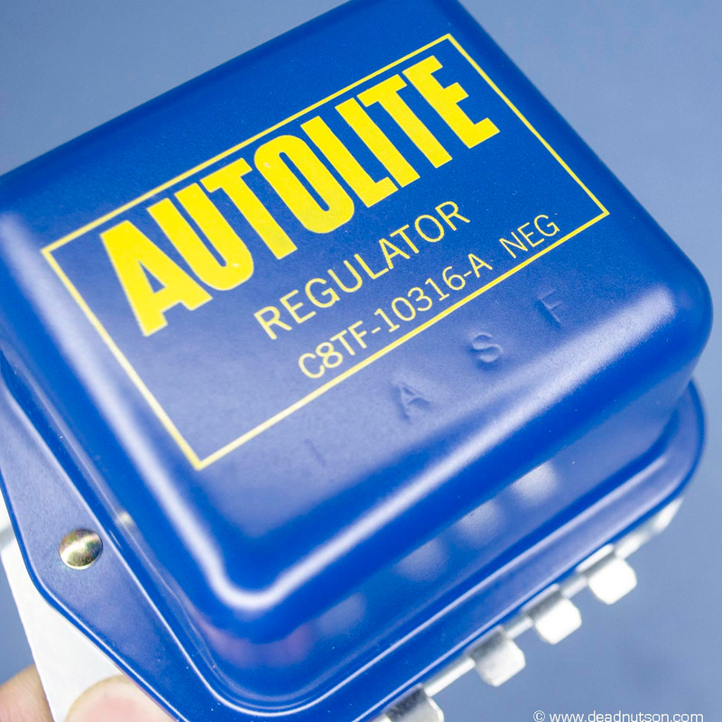 1968-4/1970 Autolite Voltage Regulator Heavy-Duty +AC