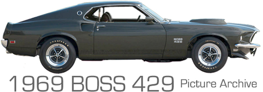 1969 BOSS 429 PICTURES