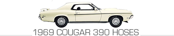 1969 390 Cougar | XR7 Concours Hoses