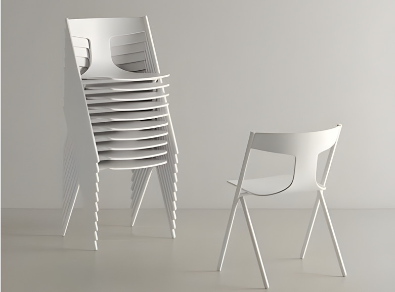 Stackable Chairs for Los Angeles Restaurant Interiors