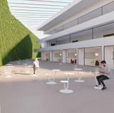 Solar Desk / Stool Mondo Contract