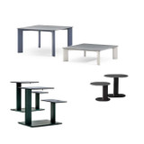 Plinto Tables & Bench Collection Mondo Contract