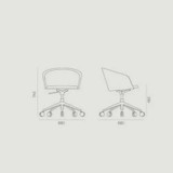 Moon Chair Collection Mondo Contract