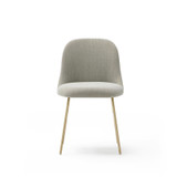 Aleta Metallic Base Low Chair