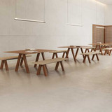 Trestle Bench Mondo Contract Trestle Bench Mondo Contract