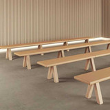 Trestle Bench Mondo Contract Trestle Bench Mondo Contract