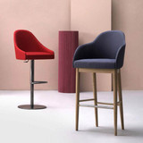 Greta SG SCL Wood Barstool