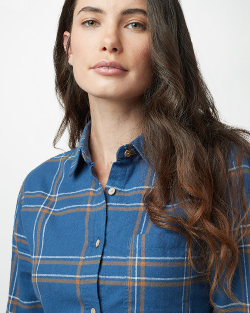 Sooke Plaid/Dark Ocean Bl|CarrSooke/BleuOcéanFoncé