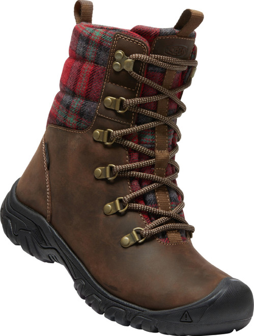 Dark Brown/Red Plaid|Carreaux brun foncé/Rouge|PRI