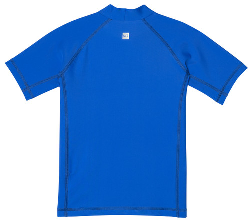 Intense Blue Shark Graphi|Batiste olive foncé