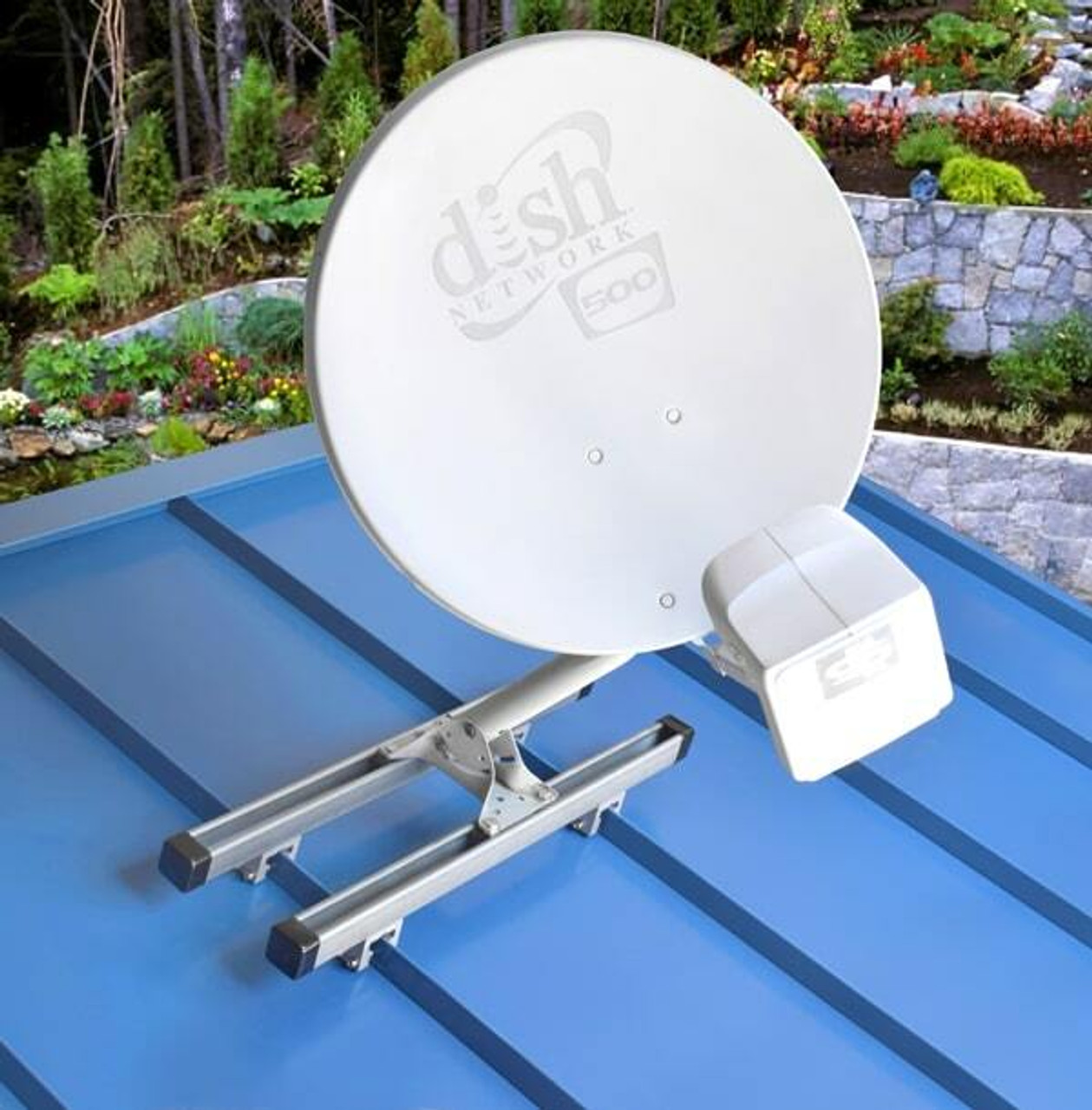 Metal Roof Satellite Mount