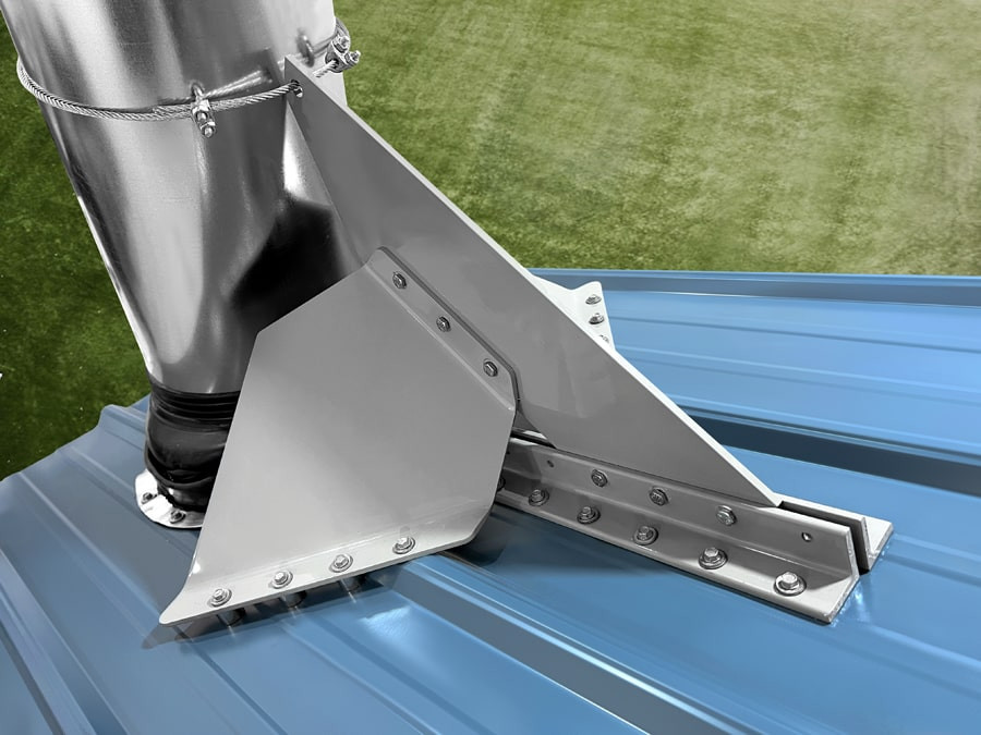 Stack Rain Guard VentSaver Extreme Stack Pipe and Smokestack Snow Guard