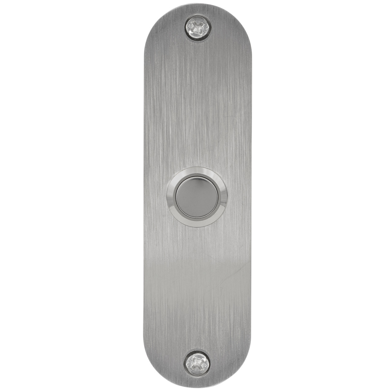 Stainless Steel Modern Oval Doorbell - Waterwood
