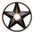 Solid Brass Lone Star 3 1/4" Doorbell in Oil Rubbed Bronze Solid Brass Lone Star 3 1/4" Doorbell in Oil Rubbed Bronze