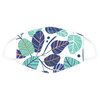 Face Mask Covering - Simple Leaves Design (Adult Size)