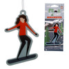 Air Freshener - Female Snowboarder Mint