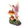 Sweet Flower Fairy Leaning On Toadstool