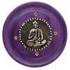Incense Plate - Buddha - Purple - 10cm