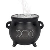 Cauldron Incense Cone Burner - Triple Moon