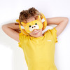 Relaxeazzz Plush Travel Pillow and Eye Mask - Giraffe