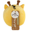 Relaxeazzz Plush Travel Pillow and Eye Mask - Giraffe
