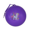 Unicorn Ball With Keyring 9" Assorted