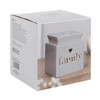 Grey Heart Cut Out Oil Burners - Family
