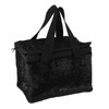 Sequin Cool Bags - Black & Green