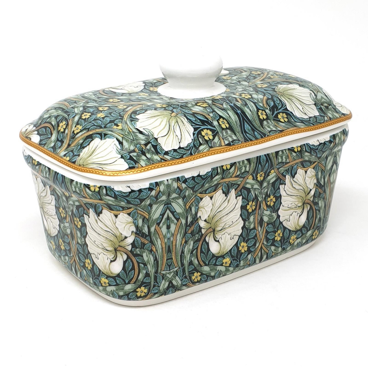 william morris butter dish