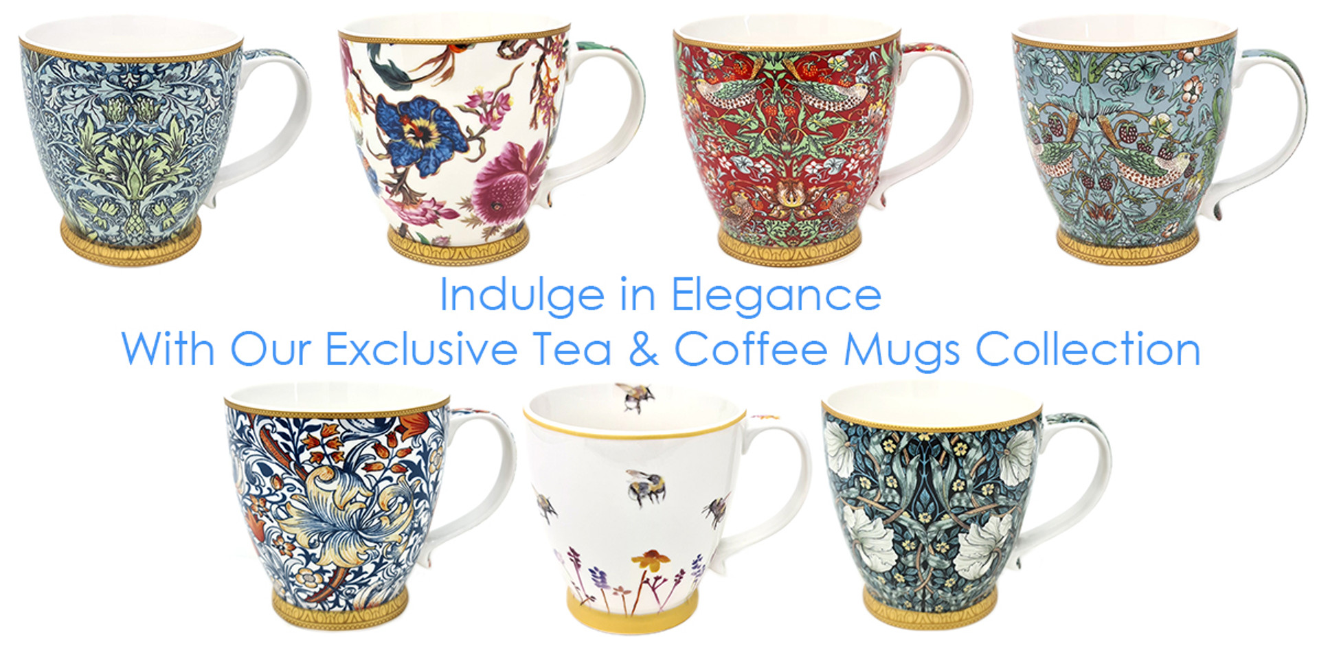 Exclusive selection of Mugs