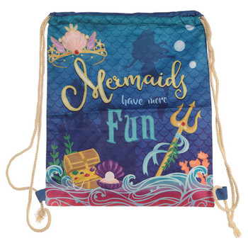 Drawstring Bag - Mermaids Have More Fun