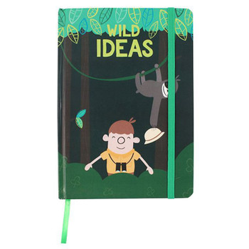 Notebook - Wild Ideas Jungle Adventure A5