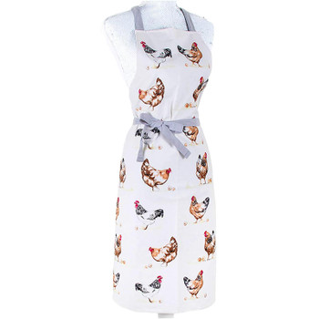 Kitchen Apron Classic Chickens Design