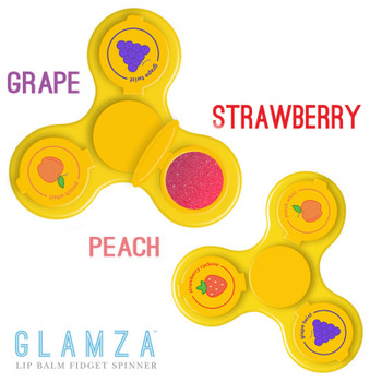 Glamza Lip Balm Fidget Spinner