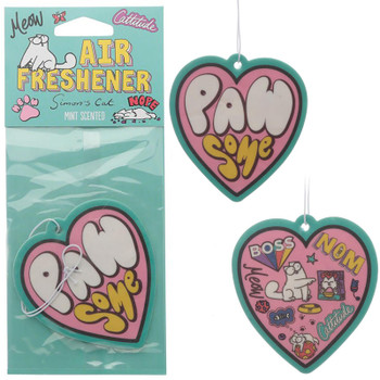 Air Freshener - Simon's Cat Pawsome Mint