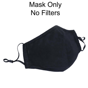 Black Adjustable Face Mask