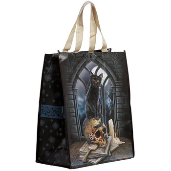 Lisa Parker Reusable Shopping Bag - Spirits of Salem Cat