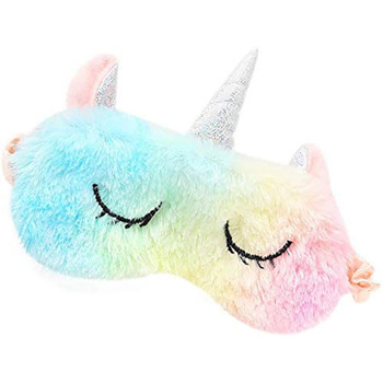 Unicorn Plush Sleeping Mask