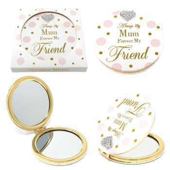 Mad Dots Mum Compact Mirror