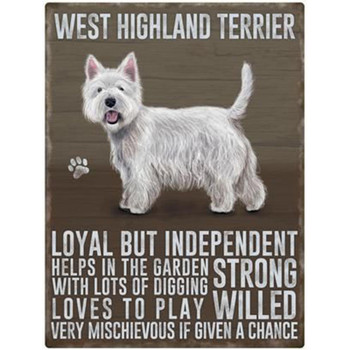 Fridge Magnet Dogs - West Highland Terrier